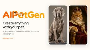 AIPetGen - product for Content Creation