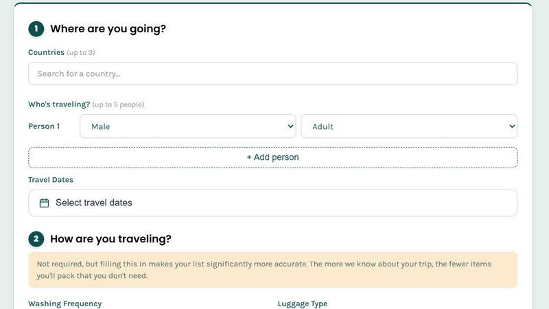 Travel Health Map application interface and features